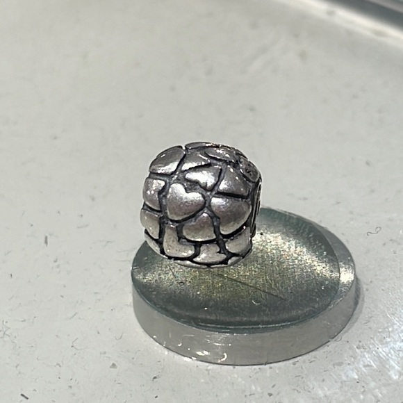 Pandora Jewelry - 790174 Retired Pandora Lots of Love Heart Charm Bead S925 Sterling Silver